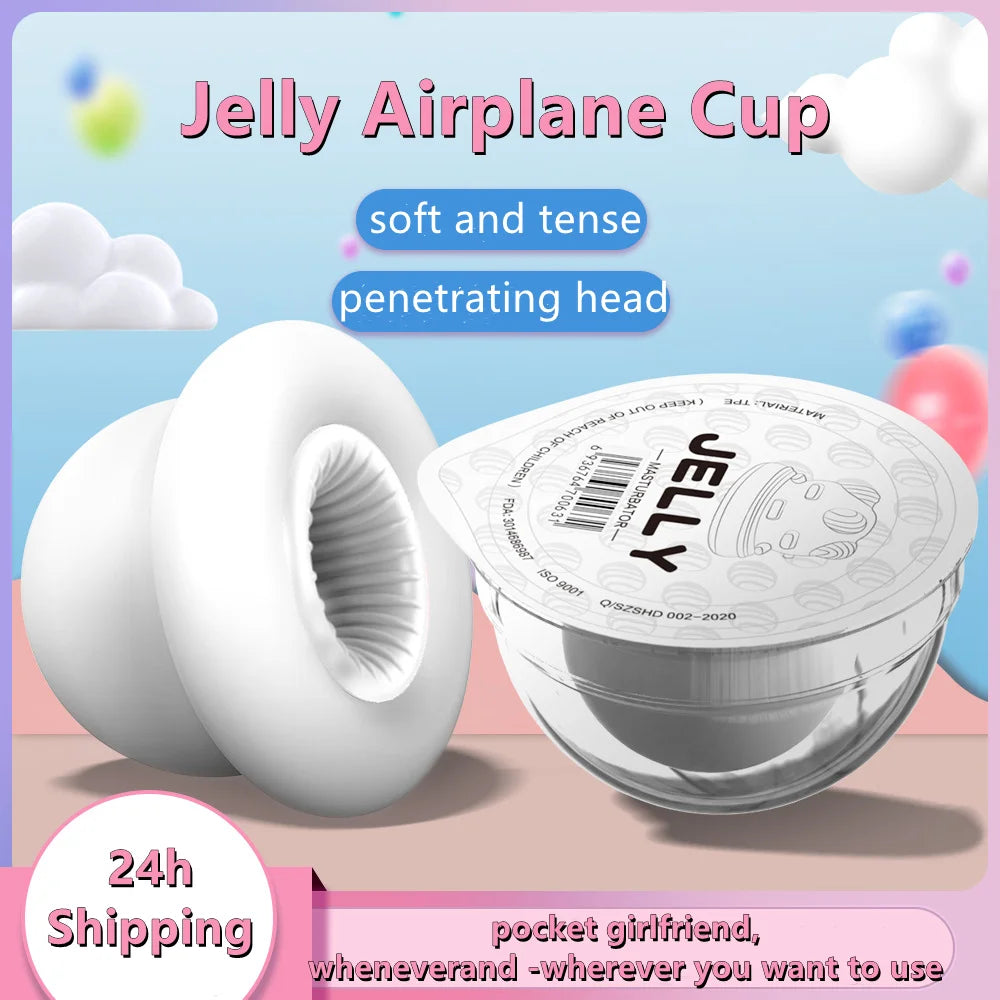 🎀The Enchanting “PleasurePocket” Mini Jelly Masturbation Cup🎀