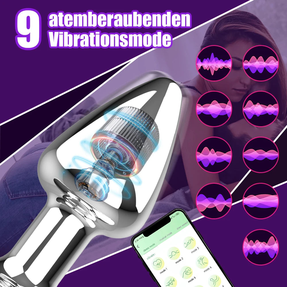 🎀”Sensual Euphoria – Male & Female Anal Vibrator for Intense Pleasure” – Unlock Your Hidden Desires🎀