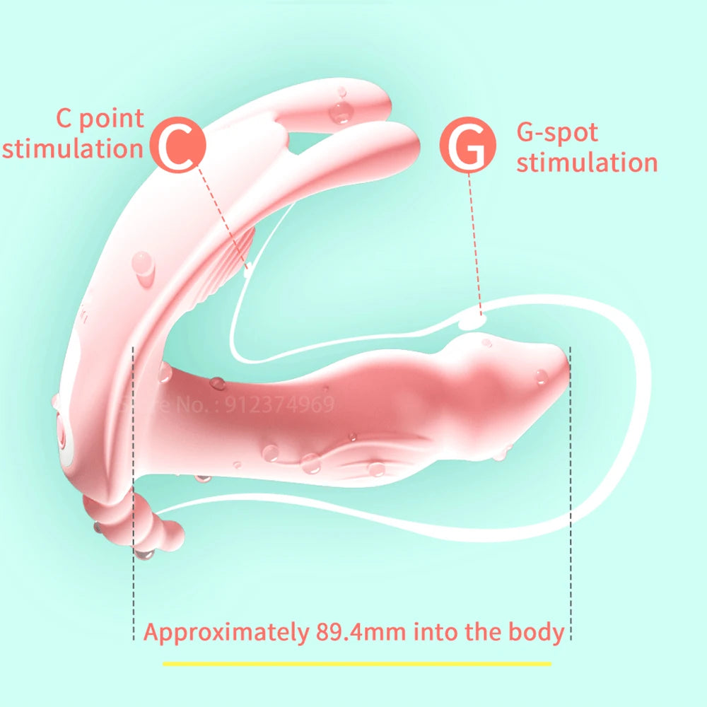 🎀The “Sultry Secret Pleasure” Remote Vibrating Panties🎀