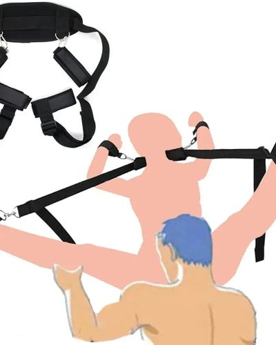 Sinful Sensation Bondage Kit – Handcuffs, Ankle Cuffs & Bondage Rope