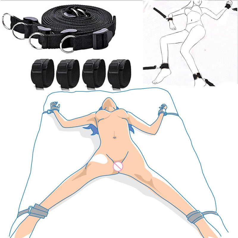 The Alluring Bondage: Intimate Bondage Set for Couples