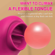 🎀The “Sensual Symphony” 2-in-1 Licking & Vibrating Delight🎀